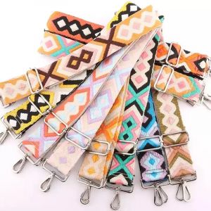 Nouveau dames sac de messager bandoulière style ethnique sac sangle une épaule réglable bandoulière