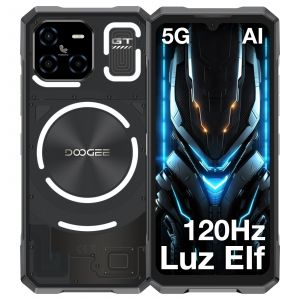DOOGEE Blade GT téléphone robuste 6.72 ''FHD + 120Hz effet de lumière LED dimension 7050 12GB RAM