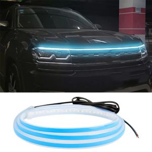 LED feux de jour bandes LED capot de voiture lumi&egrave;res DRL Auto phare bande Flexible &eacute;tanche Drl