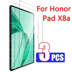 Protecteur d'écran pour Honor Pad X8a (11 pouces), Film en verre trempé Transparent anti-rayures