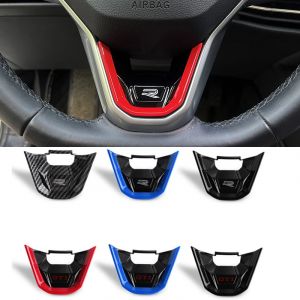 GTI R emblème volant de voiture Badge autocollant accessoires pour Volkswagen r-line Polo Golf