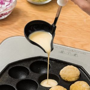 Cuillère à soupe à pointe importée du japon, cuisine à domicile, takoyaki boulettes de viande, outil