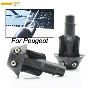 Essuie-glace pour pare-brise et fenêtre avant, buse de pulvérisation pour Peugeot 106 205 206 306
