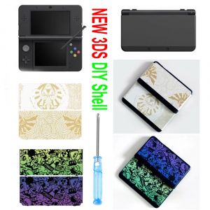Nouveau Pour Nintendo nouveau 3DS remplacement plaques avant arrière partie coque/boîtier