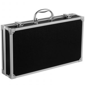 Étui rigide en aluminium porte-valise outils vides boîte à outils porte-documents jouets trousse de