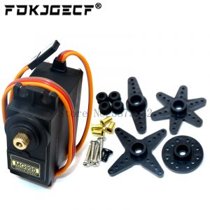1 pcs/lot MG995 55g servos numérique engrenage métallique rc voiture robot Servo pour arduino