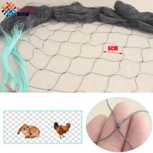 Filet à mailles en nylon jetable pour volaille, clôture pour lapin, filet de protection pour