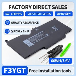 SOMI F3YGT batterie d'ordinateur portable pour DELL Latitude 12 7000 7280 7480 DM3WC 0DM3WC 2X39G