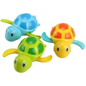 Vente unique mignon dessin animé Animal tortue classique bébé eau jouet infantile nager tortue