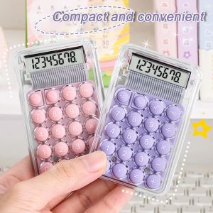 Calculatrice silencieuse mignonne, Mini Version, petite calculatrice auxiliaire d'apprentissage