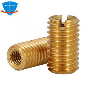 2 pcs M2 M3 M4 M5 M6 M8 M10 M12 M14 Laiton Gaine Non Magnétique Filetage Insert Manches À