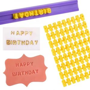 Moule à biscuits bricolage lettre numéro Alphabet presse timbre impression gaufrage moule Biscuits