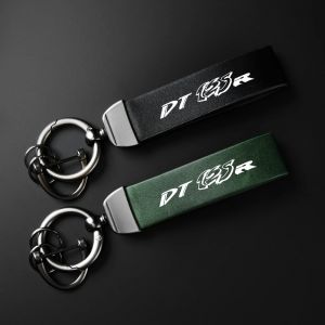 Porte-clés de moto en cuir de haute qualité, accessoires pour YAMAHA DT125R DT125RR DT125 R DT 125