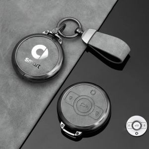 &Eacute;tui pour cl&eacute; t&eacute;l&eacute;commande de voiture, coque, support de couverture, porte-cl&eacute;s 3 boutons pour