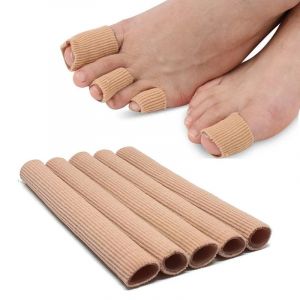 1pc pieds correcteur doigt correcteur semelles tissu Gel Silicone Tube oignon orteils doigts