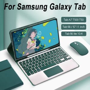 &Eacute;tui clavier pour Samsung Galaxy Tab Dock Lite, A7 10.4, A8 10.5, A9 +, S7, S8, S9, 11, S7, S8, S9FE