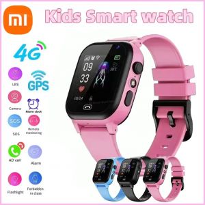 Xiaomi enfants 4G montre intelligente SOS GPS localisation appel vidéo carte Sim enfant montre