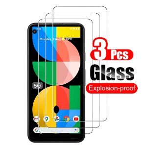3 pièces verre trempé pour Google Pixel 9 8 Pro 8a 7 7a 6 6a 5 5a 4a 5G 4 3 3A XL protecteur d'écran