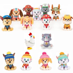 Jouets en peluche Paw Patrol Chase Everest chat poulet Kawaii, poupée en peluche Anime, cadeau