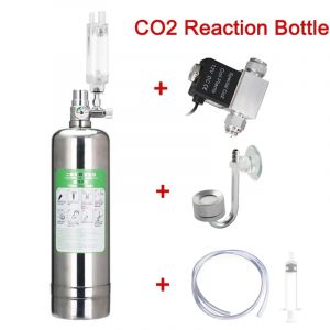 Générateur de CO2 pour Aquarium 1L 2L, système de générateur de cylindre de CO2, Injection d'eau en