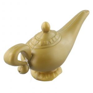 Lampe génie Aladdin sculptée de Style Vintage, fournitures de lampe créative en plastique pour fête