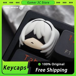 NieR: Automata Keycap résine mignon jeu Keycaps accessoires personnalisation personnalisée dessin