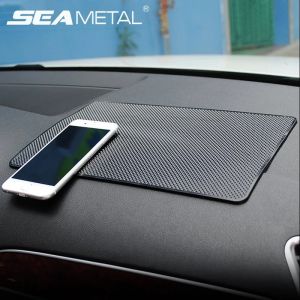 Tapis de tableau de bord antidérapant en Silicone pour voiture, support collant pour tableau de