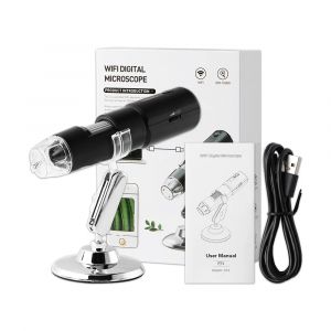 Microscope &eacute;lectronique num&eacute;rique WiFi 1000X, loupe, d&eacute;tecteur de peau, inspection du cuir chevelu,