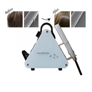 Machine de soins pour cheveux lisses, cryothérapie glacée et froide, fer plat, réparation de glace,