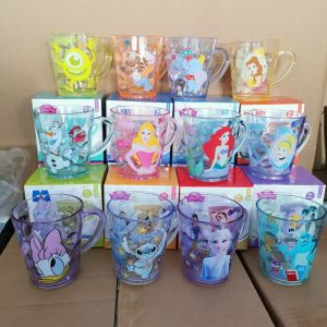 Disney tasse de salive pour enfants Marvel Comics Spider-Man point Mickey Minnie Anti-chute maison
