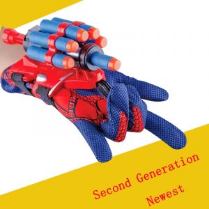 Nouveau pour spiderman Figure jouet enfants en plastique Cosplay gant lanceur ensemble héros lanceur