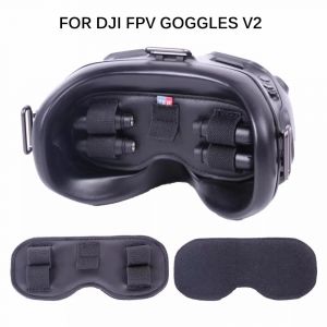 Housse de protection pour lunettes DJI FPV V2, pare-soleil anti-poussière, support de rangement pour