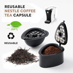 Capsule de thé Nestlé réutilisable pour Machine Special T St9662 62Rd, dosettes de filtres à café