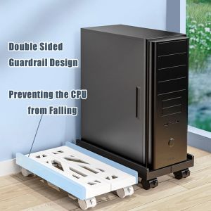 Support de processeur mobile réglable, support de tour d'ordinateur ventilé, support de tour de PC