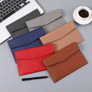 MoeTron cuir Document sac A5 enveloppe porte Document qualité PU cuir A6 Document pochette Femme