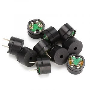 10 pièces Buzzer passif 12MM x 8.5MM 12085 42R résistance 3V 5V 9V 12V dans un Kit de Mini buzzer