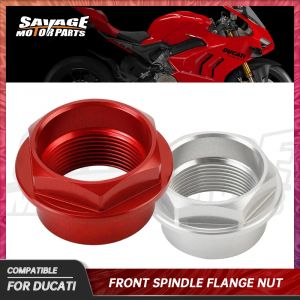 Axe De Roue avant Bride &Eacute;crou Pour DUCATI Panigale V2 V4 899 959 1199 1299 1098 1198 Diavel 1260