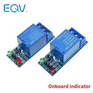 Déclencheur de bas niveau 5V 12V, Module de relais à 1 canal, bouclier de carte d'interface pour PIC