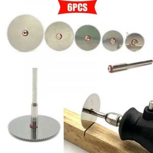 Mini lame de scie circulaire, disque de coupe électrique, outil rotatif pour coupe-métal Dremel,
