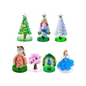 Arbre de noël magique arbre de croissance magique cristal Sakura Mini arbre arbre en papier