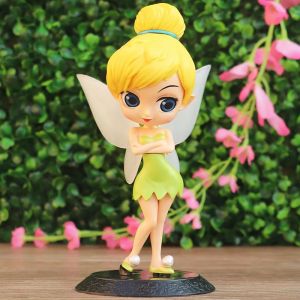 Disney 14 cm Q Posket princesse fée clochette Figure modèle jouets gâteau Figure Animation modèle