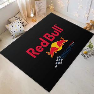 Tapis de chambre r-rouge b-bull, tapis de chambre à coucher pour cuisine, lavable et antidérapant,