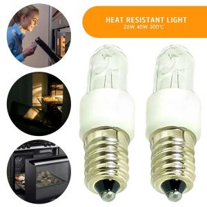 E14-Ampoule de sel pour four, 25W 40W, haute température, lumière de réfrigérateur, lampe de hotte,