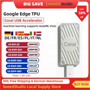 Acc&eacute;l&eacute;rateur USB pour sites, Google Edge TPU,machine learning, prend en charge AutoML Vision Edge,