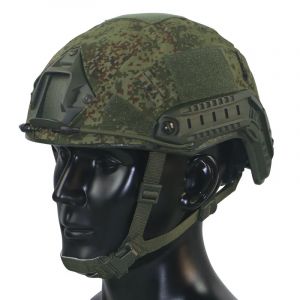MC EMR A-TACS FG housse de casque tactique AOR1 Flecktarn Camouflage tissu casquette couverture