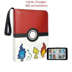 Classeur carte &agrave; collectionner pour Pokemon, classeur Cart&atilde;o Collection, titulaire do livro