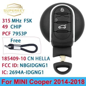 SUPERKEY Keyles clé de voiture intelligente 315 433MHz pour BMW MINI Cooper série F 2014 2015 2016