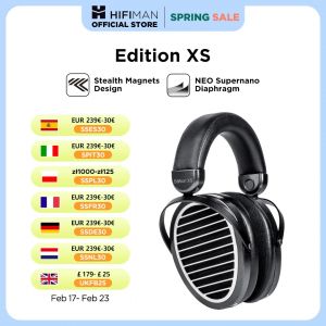 HIFIMAN Edition XS Casque Hi-Fi magnétique planaire à dos ouvert sur l'oreille pleine taille avec