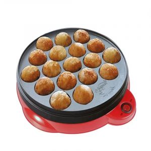 Machine de cuisson Chibi Maruko 220V, électrique domestique, Takoyaki, boules de poulpe, poêle à