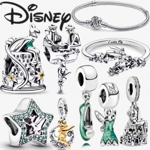 Disney 2024 nouvelle mode créative fée pendentif pour femmes Premium Fine breloques bijoux cadeaux